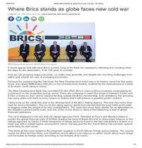  Where Brics stands